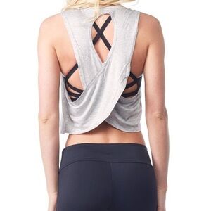 Joah Brown Gray Tank Top